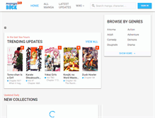 Tablet Screenshot of mangarock.com